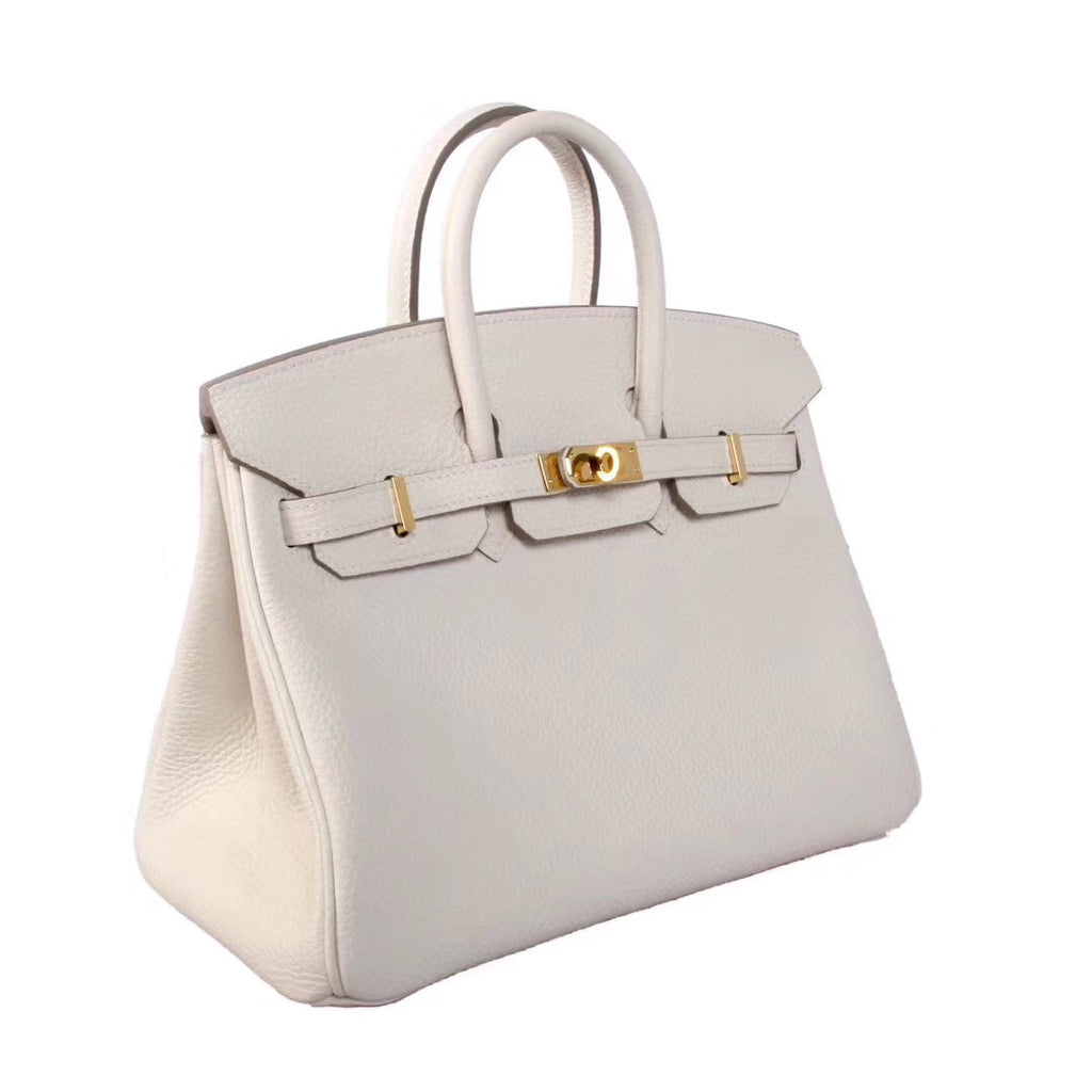 Hermès  Craie Birkin 30 cm Togo Leather Gold Hardware