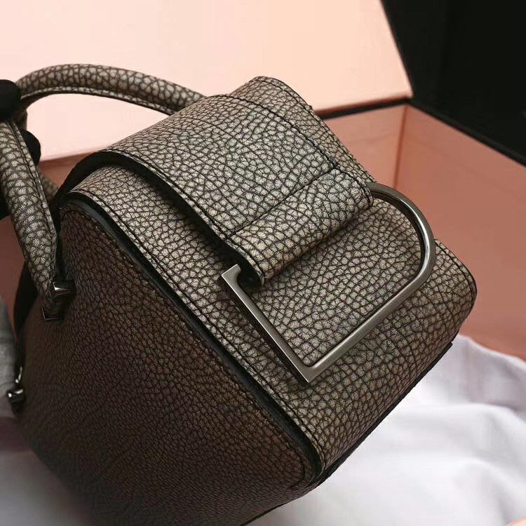 Delvaux Limited Edition Cool Box Mini Studs Brown