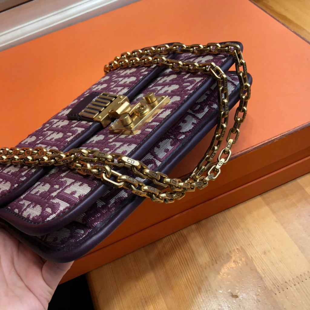 Christian Dior DIORADDICT DIOR OBLIQUE BAG