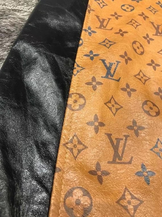Louis Vuitton 1A82RO TATTOO MONOGRAM A-LINE MINI SKIRT