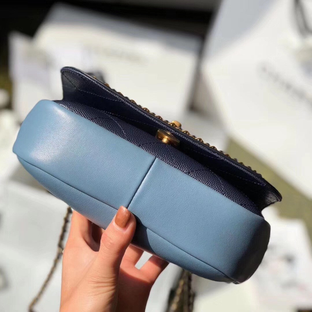 Chanel Flap Bag AS0317 Blue