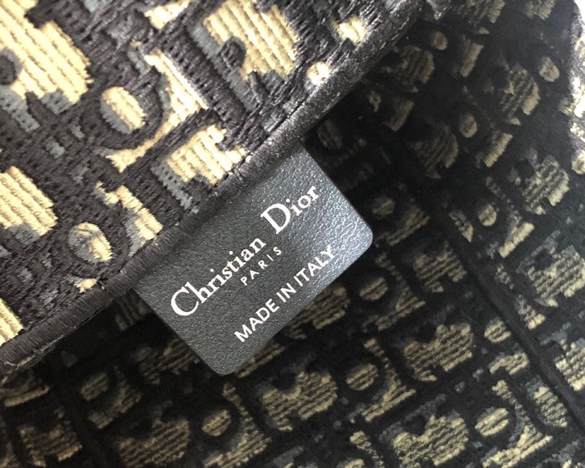 Christian Dior EMBROIDERED CANVAS BACKPACK