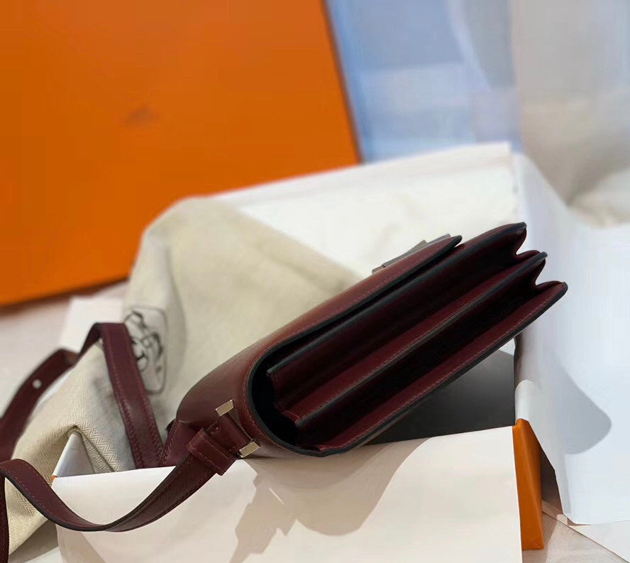 Hermes 2002 Bag 57 BORDEAUX