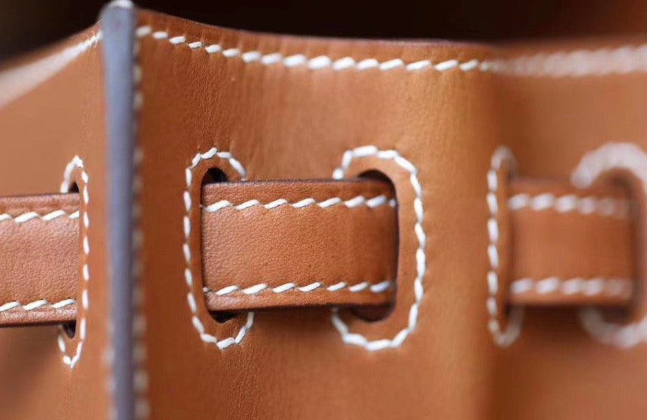 Hermès Barenia Gold  Kelly 25 Gold Hardware