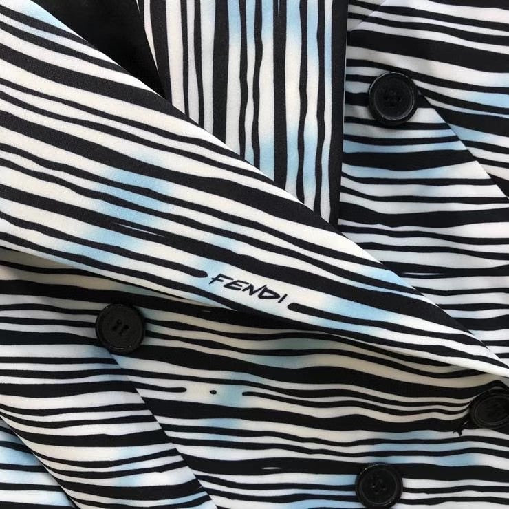 Fendi Roma Joshua Vides silk blazer