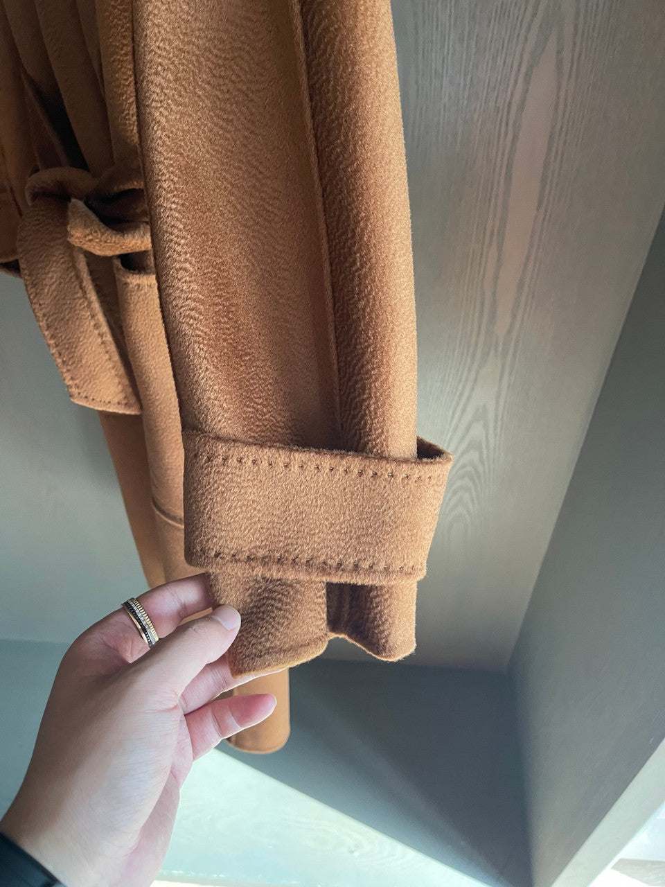 MAX MARA Cashmere coat Caramel