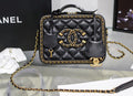 Chanel Small Vanity Case Black