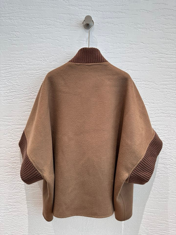 Loro Piana Mink Fur Cape Coat — Copenhagen Purple Label — Fall/Winter 2026-2027 Loro Piana