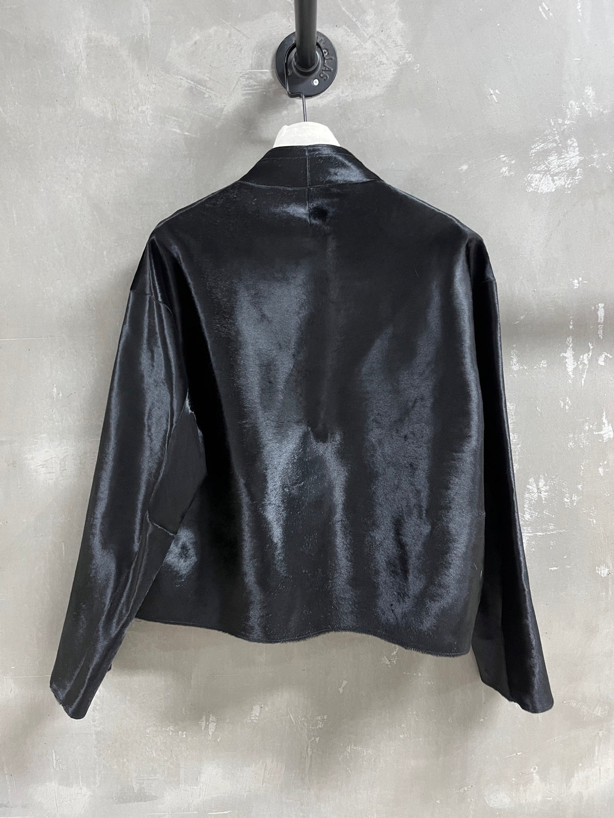Loro Piana Chocolate Brown Calf Hair Jacket — New Release Loro Piana