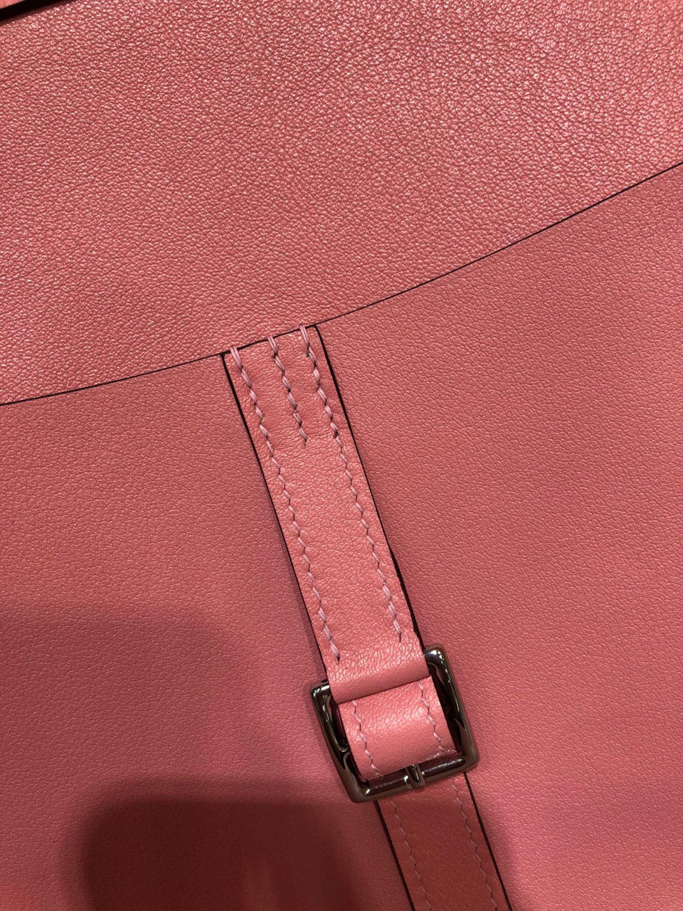 Hermes Pink Sakura Halzan mini bag