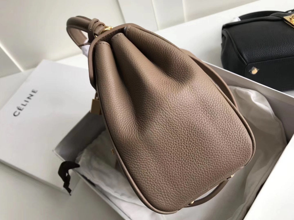 Celine SMALL 16 BAG IN SATINATED CALFSKIN NUDE