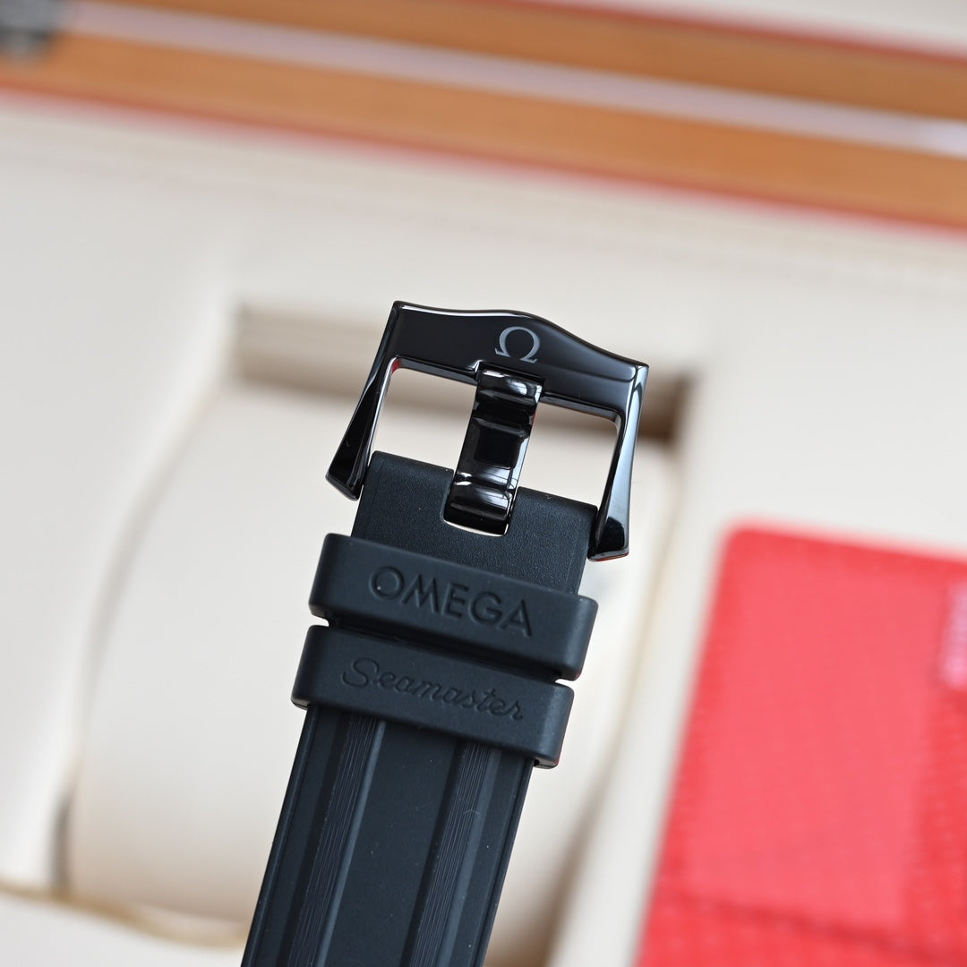 Omega Seamaster 300 Black Ceramic & Rose Gold Bezel 43.5mm