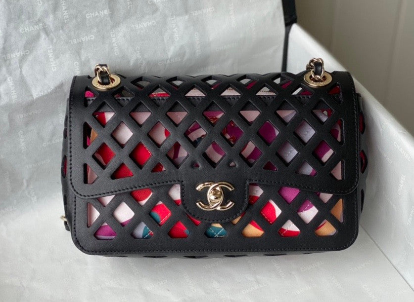 Chanel FLAP BAG AS2370 Black