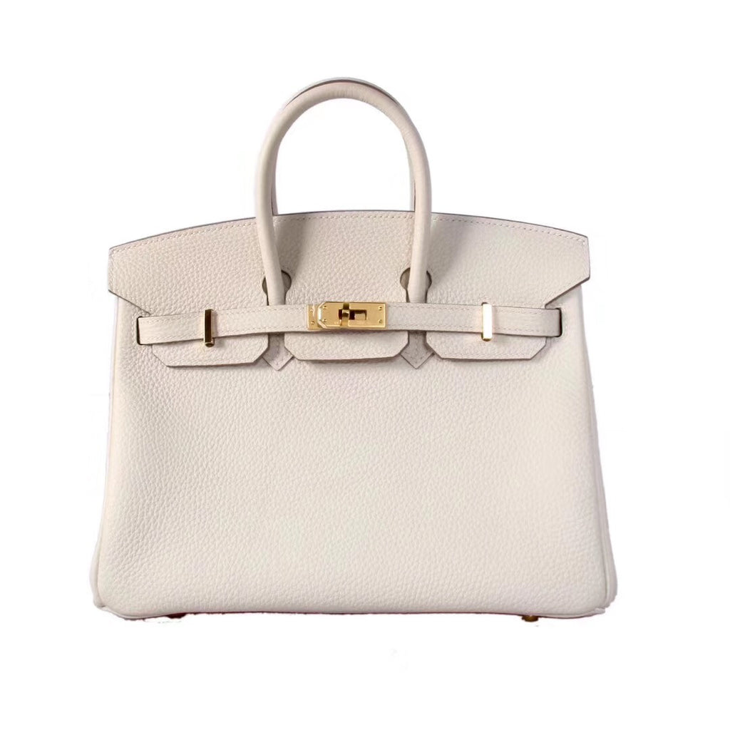 Hermès  Craie Birkin 30 cm Togo Leather Gold Hardware