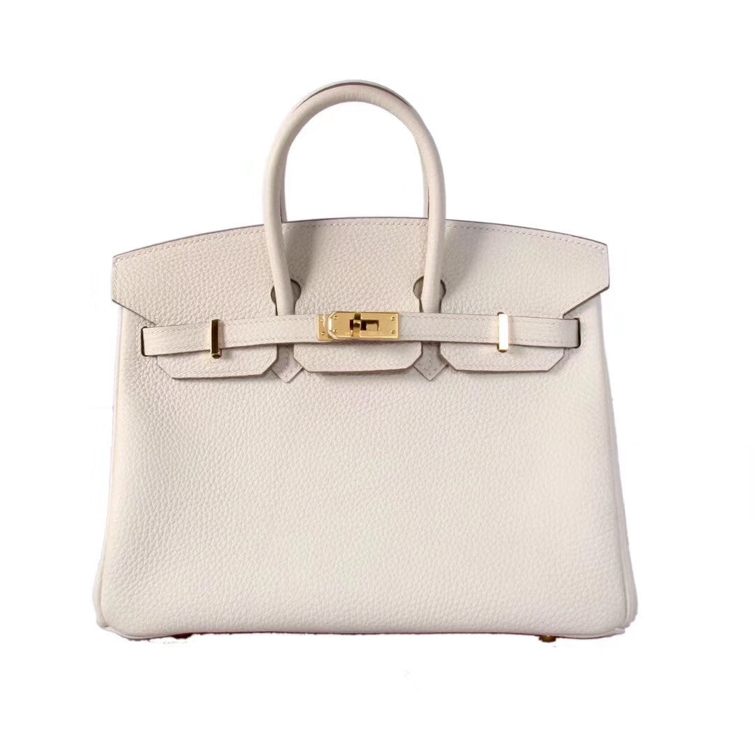 Hermès  Craie Birkin 30 cm Togo Leather Gold Hardware