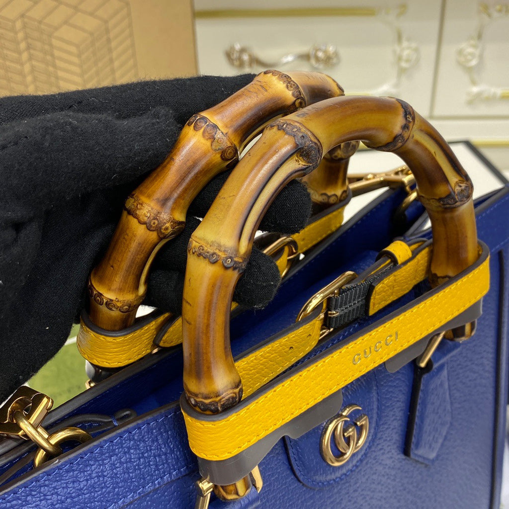 Gucci Diana small tote bag Blue