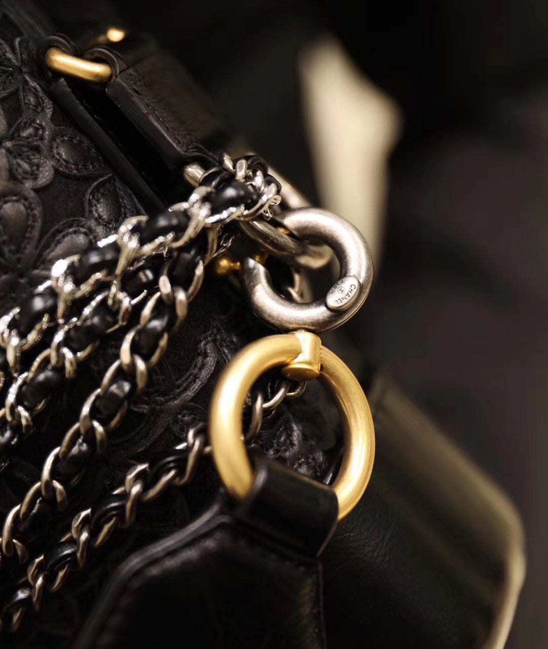 Chanel CHANEL'S GABRIELLE Small Hobo Bag AS0865 Black
