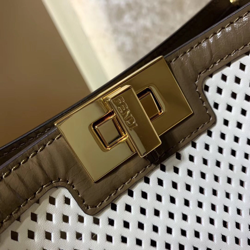 Fendi PEEKABOO X-LITE MEDIUM WHITE