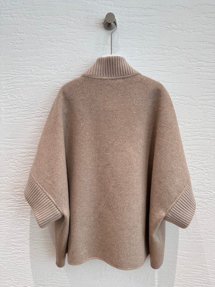 Loro Piana Mink Fur Cape Coat — Copenhagen Purple Label — Fall/Winter 2026-2027 Loro Piana