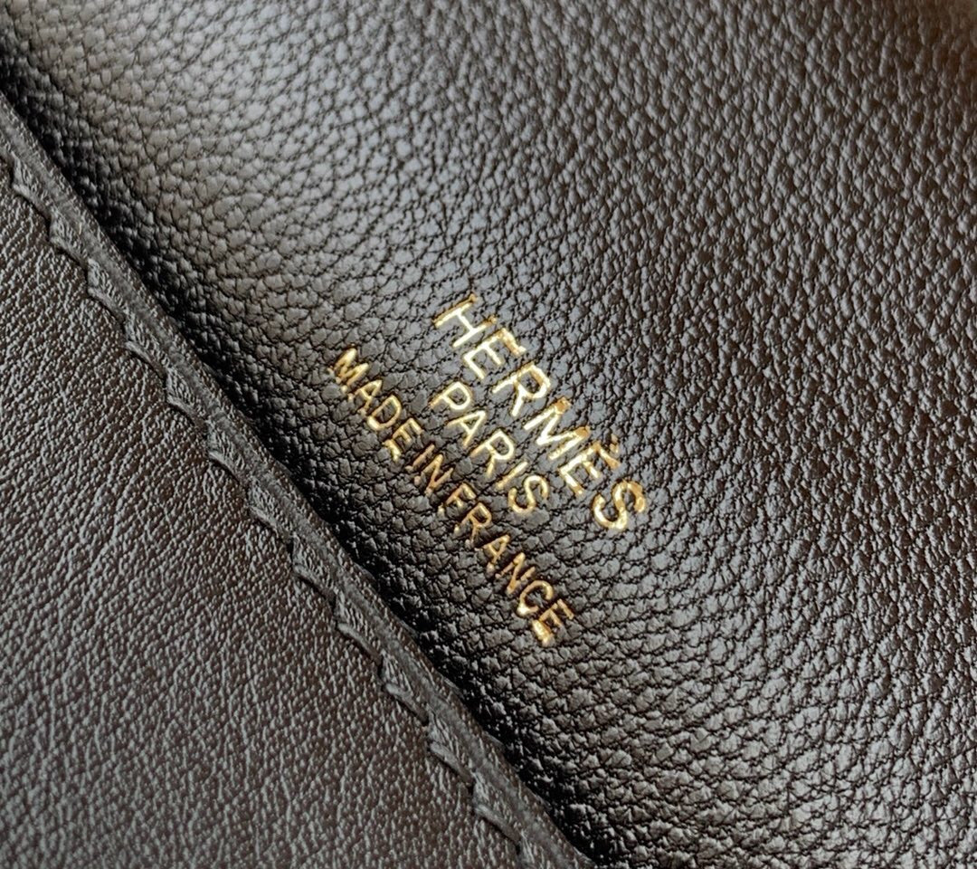 Hermes Kelly 24/24  Black & S5 Rouge Tomate  Swift & Togo Leather with Gold Hardware