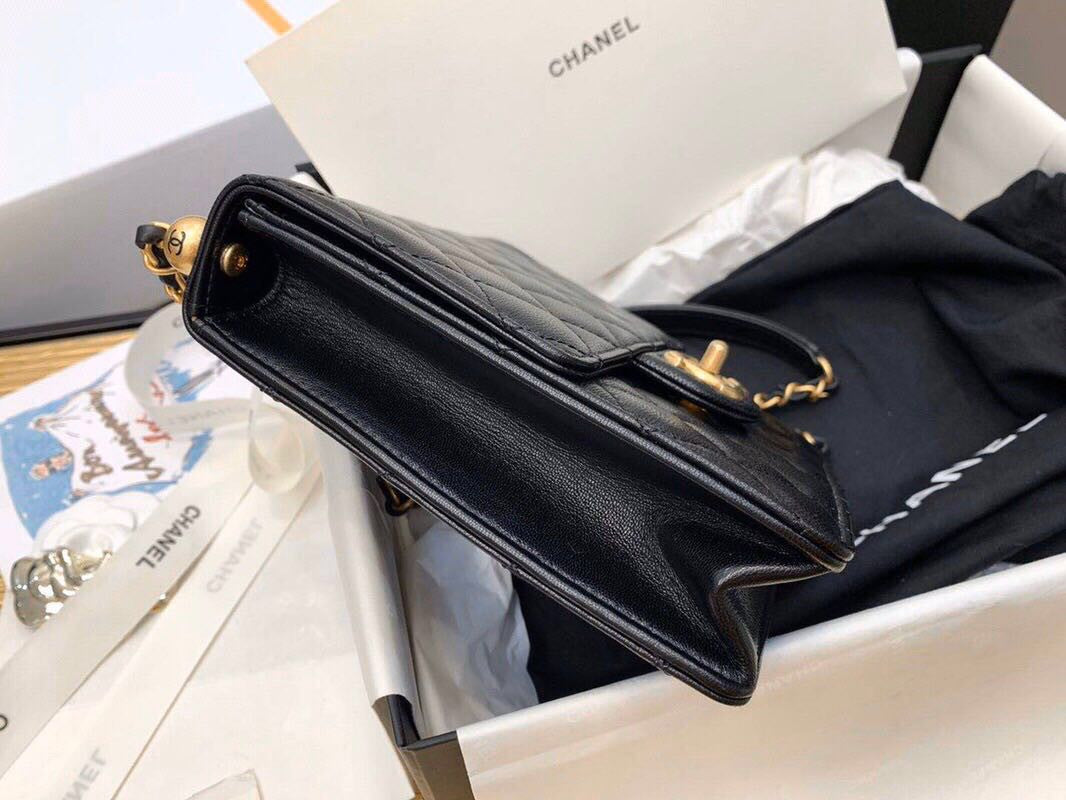Chanel Flap Bag with Acrylic Beads