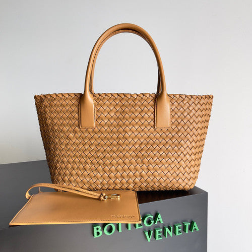 Bottega Veneta Small Cabat Gold