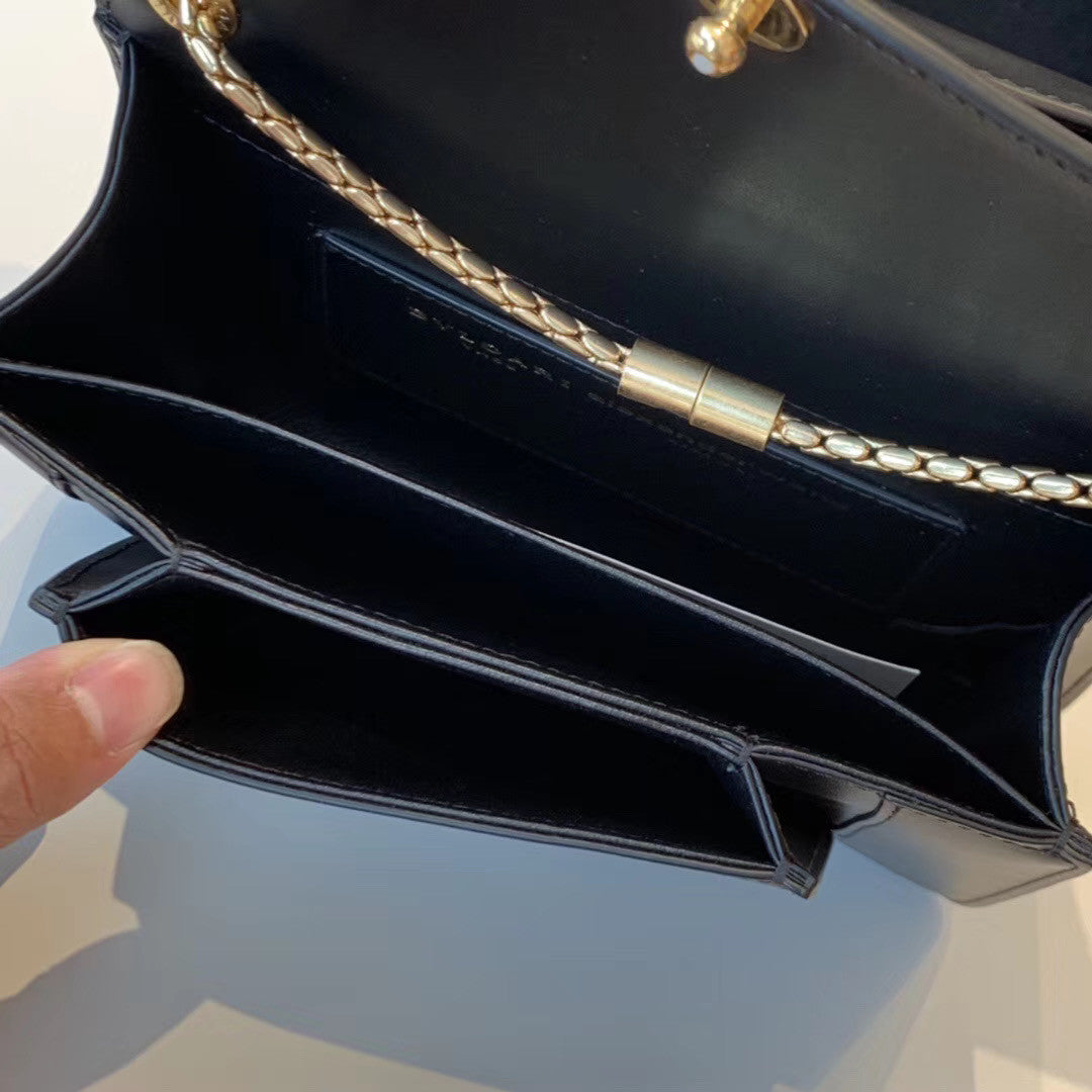 ALEXANDER WANG X BVLGARI LIMITED EDITION CROSSBODY BAG BLACK