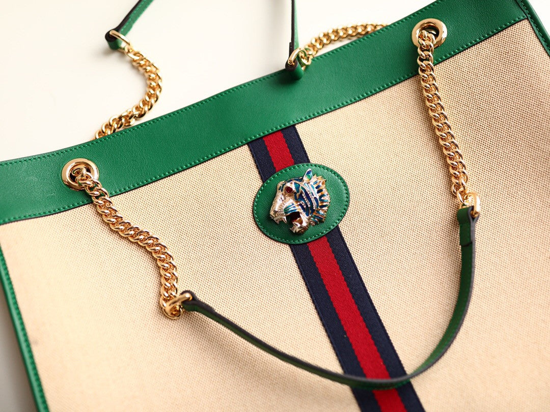 Gucci Rajah large tote Green