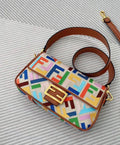 Fendi  BAGUETTE Beige canvas bag