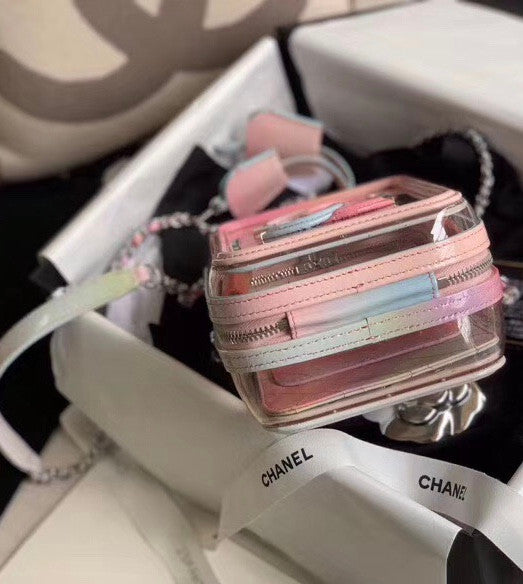 Chanel Small Vertical PVC Vanity Case