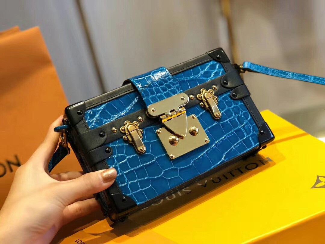 Louis Vuitton PETITE MALLE N93808 Bleu