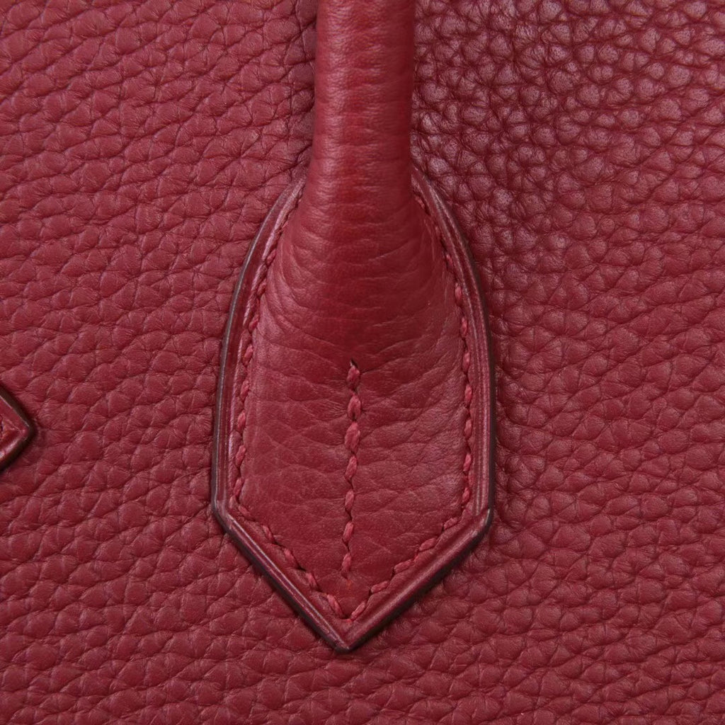 Hermès Bordeaux Birkin 30 cm Togo Leather Gold Hardware