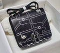 Hermès Limited Edition 2002 20cm Black Enamel Hardware