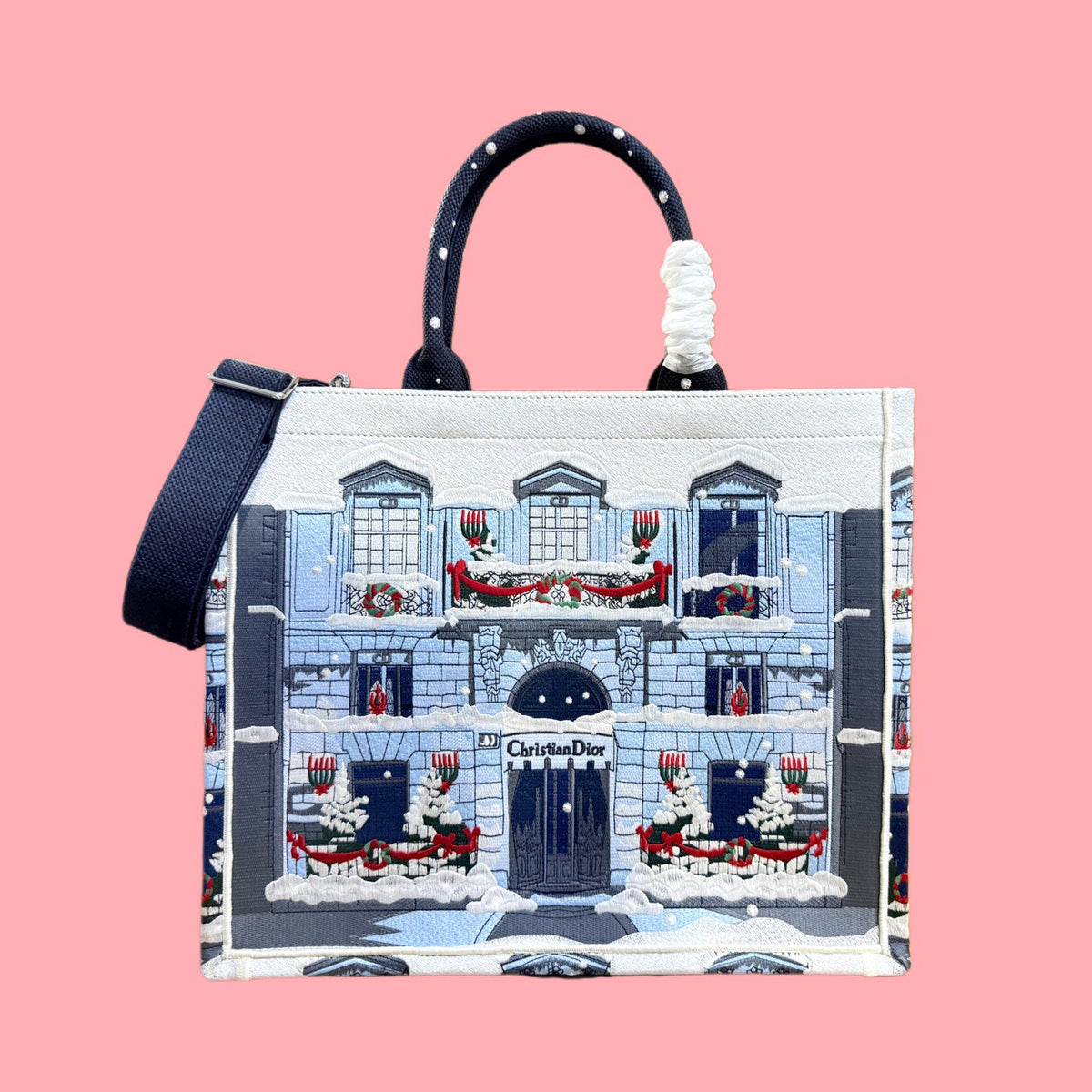 Dior Large Book Tote – JWA Debut Runway "Christmas House / 8833" Limited Edition
