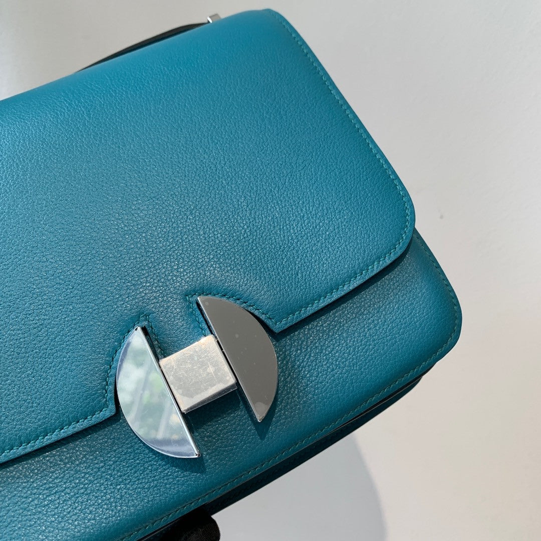Hermes 2002 Bag 7F Bleu Paon