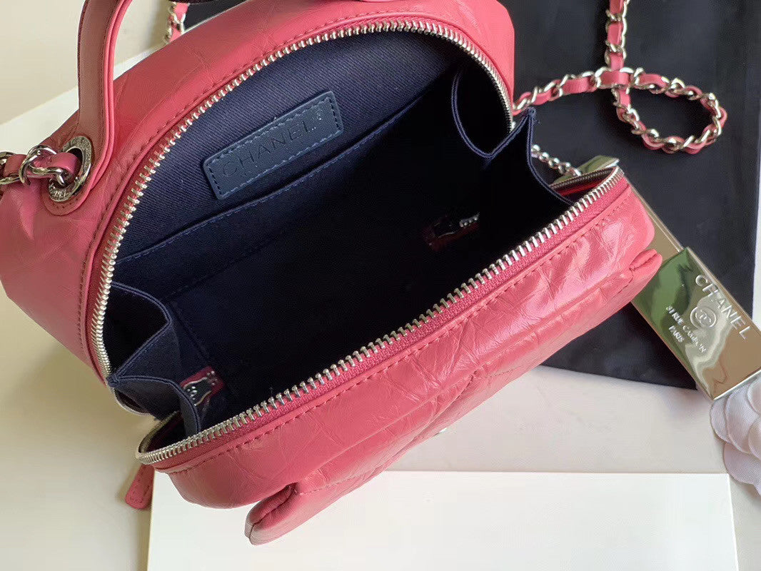 Chanel Camera case AS1323 Pink