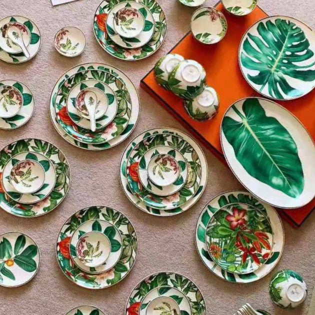 Hermes Passifolia 53 pieces Tableware