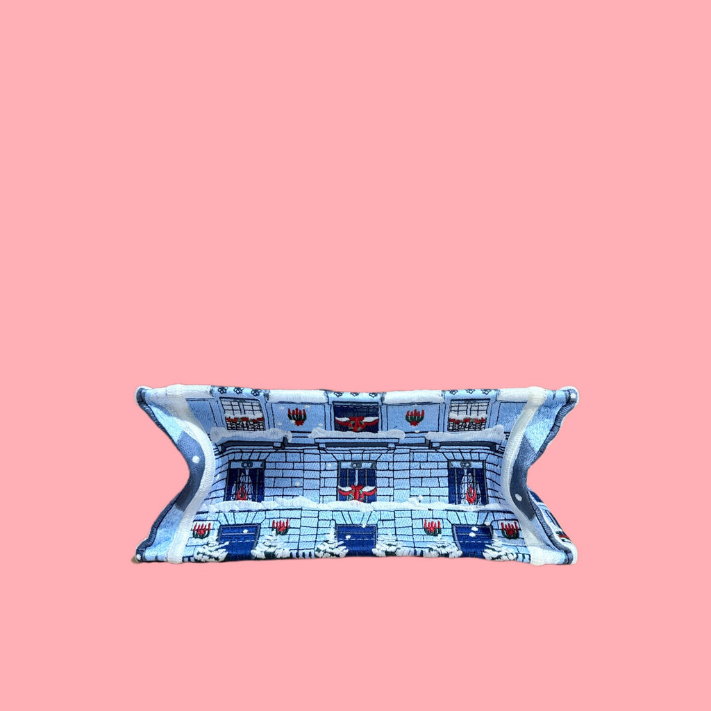Dior Mini Book Tote – JWA Debut Runway "Christmas House" Limited Edition
