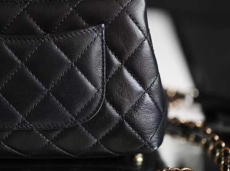 Chanel Mini Flap Bag with Rainbow Top Handle