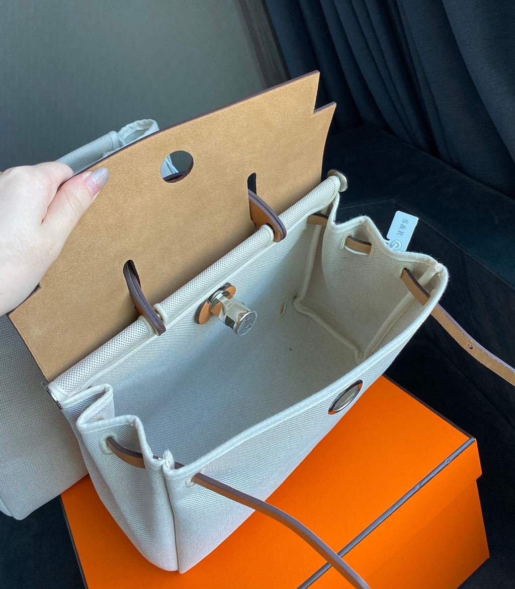 Hermes Herbag a dos Zip retourne backpack