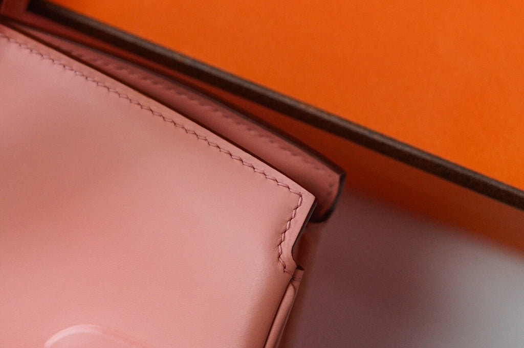 Hermes Shadow Birkin 35 Sakura Pink Swift Palladium Hardware