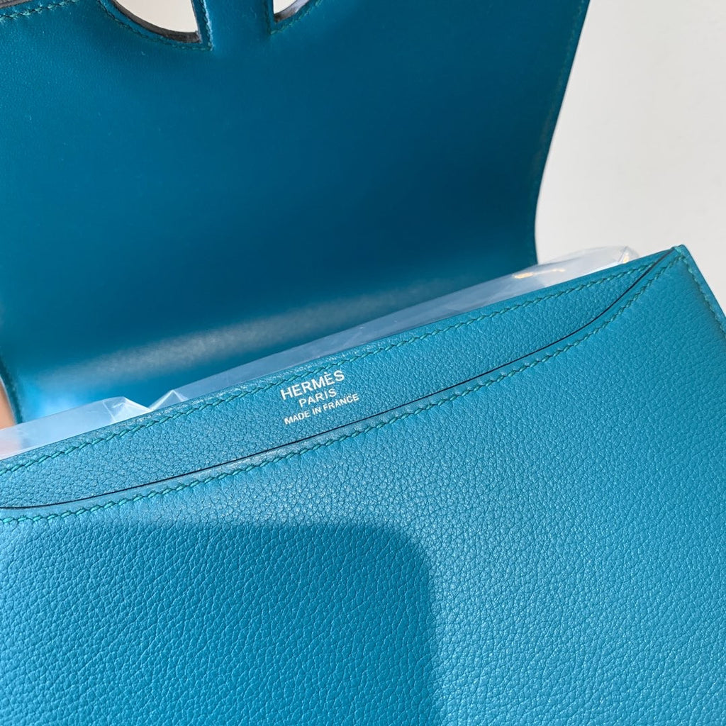 Hermes 2002 Bag 7F Bleu Paon