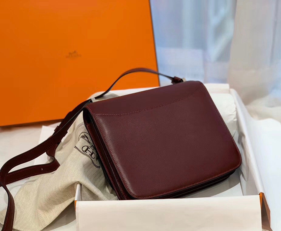 Hermes 2002 Bag 57 BORDEAUX
