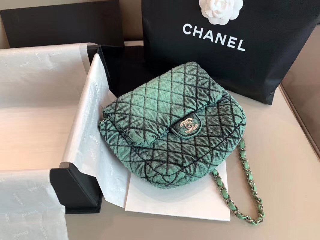 Chanel Small Denim Flap Bag