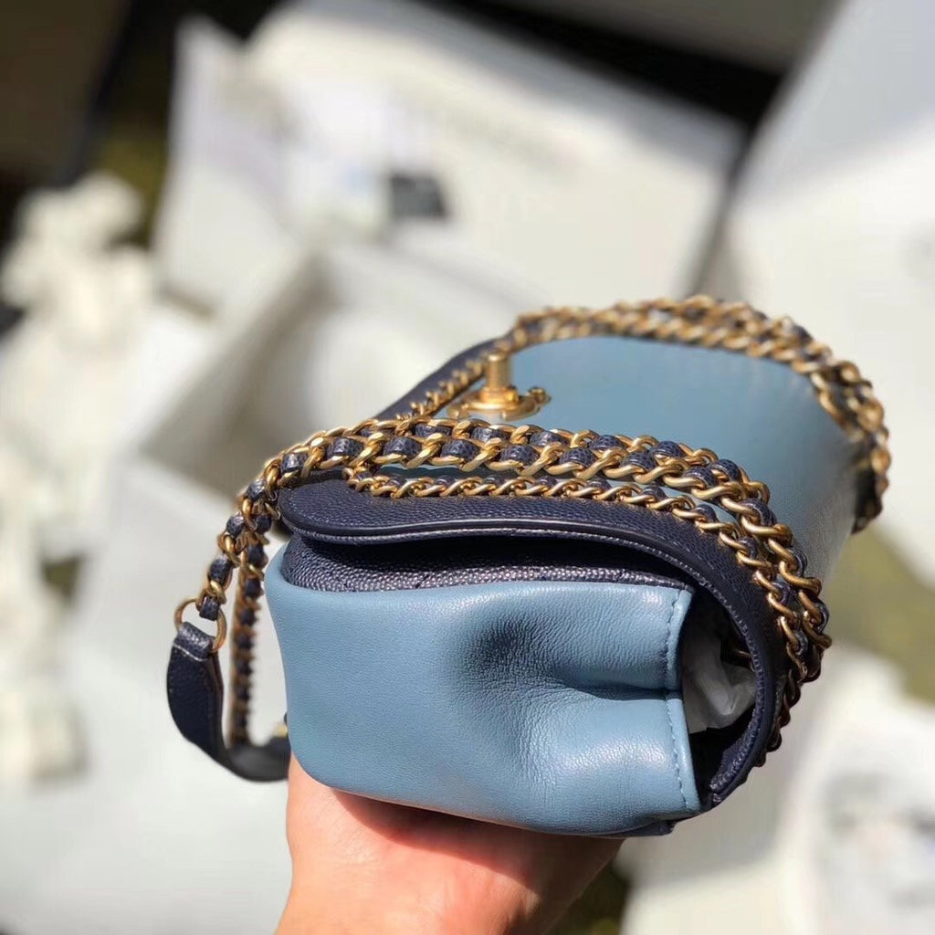 Chanel Flap Bag AS0317 Blue