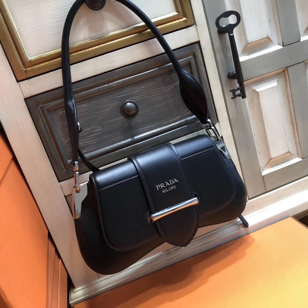 Prada Sidonie leather shoulder bag