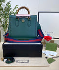 Gucci Diana small tote bag Green