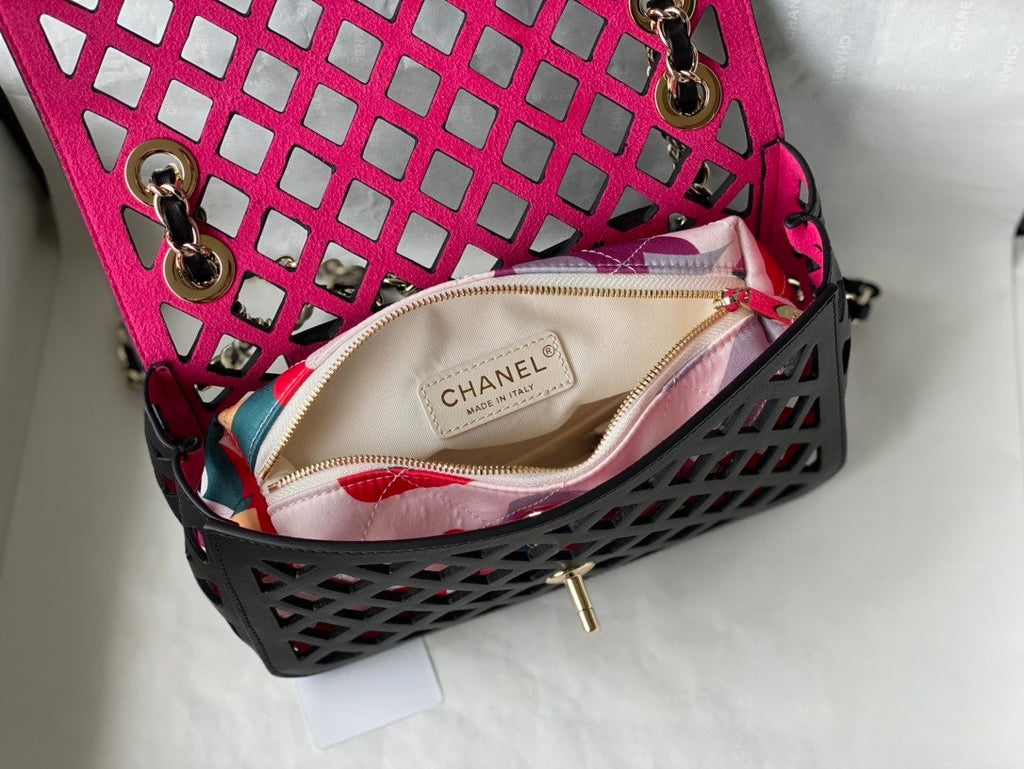 Chanel FLAP BAG AS2370 Black