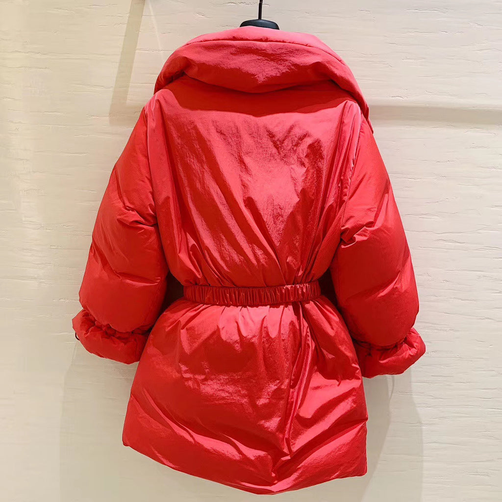 Chanel Coat & Belt Red