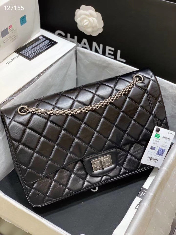 Chanel Reissue large 2.55 handbag with Gold Hardware